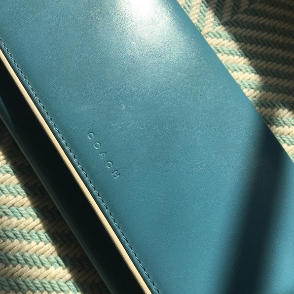 COACH Leather Slim Snap Wallet - Picture 2 of 8